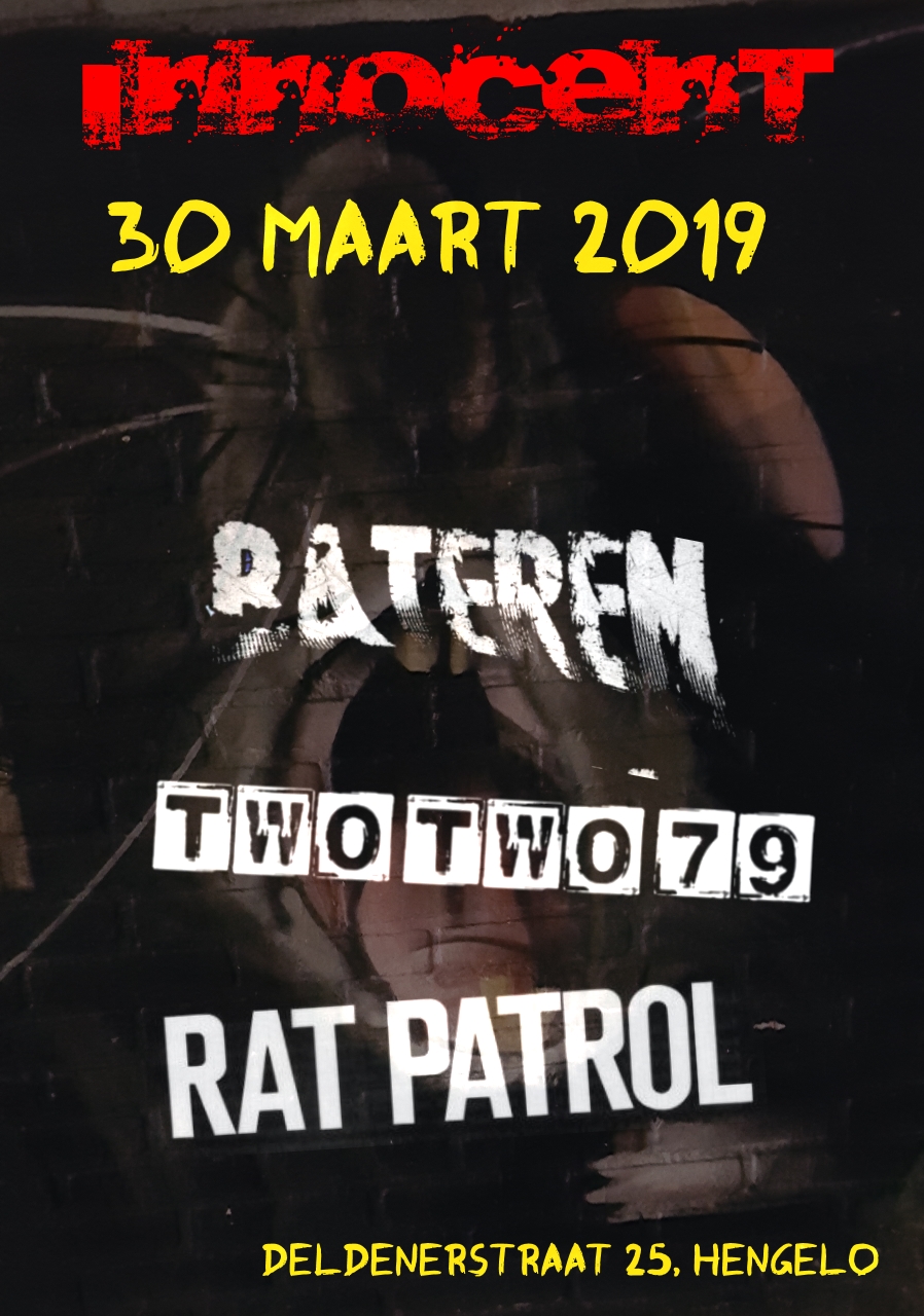 INNOCENT, HENGELO MARCH 30 2019